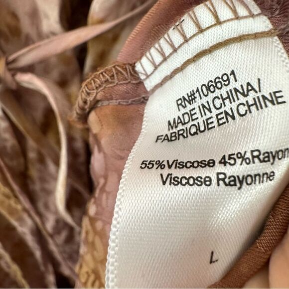 Young Fabulous & broke midi wrap dress size large - Picture 7 of 8